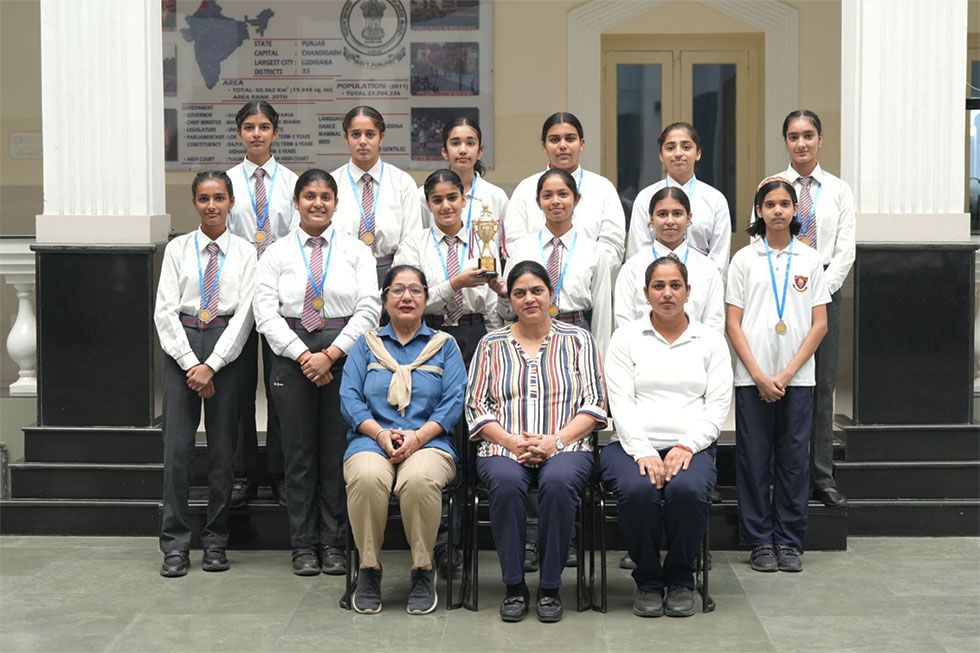 volleyball U 17 girls Sahodaya Schools Malerkotla