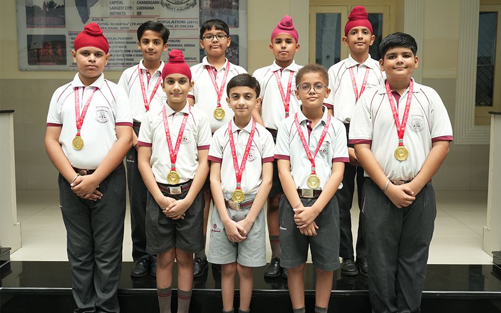 MedalWinners ProficiencyTest I Std IV VI Boys 