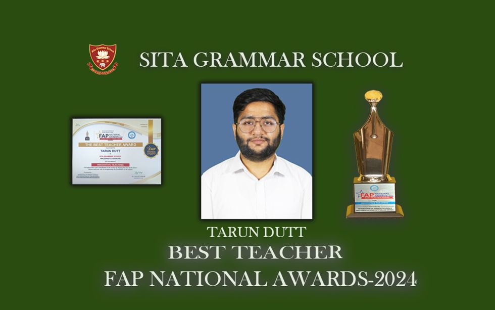 TarunDutt BestTeacher