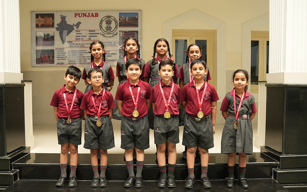 Medal Winners ProficiencyTest I Std II III 